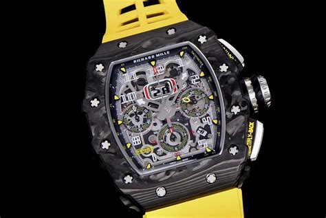 richard mille montre jaune|richard mille montre.